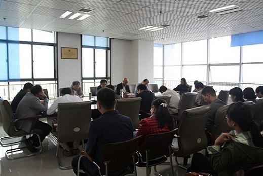 設(shè)計研究院認(rèn)真?zhèn)鬟_(dá)落實(shí)干部大會精神