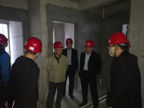 陜煤集團(tuán)、建設(shè)集團(tuán)領(lǐng)導(dǎo)蒞臨渭南分公司檢查指導(dǎo)工作