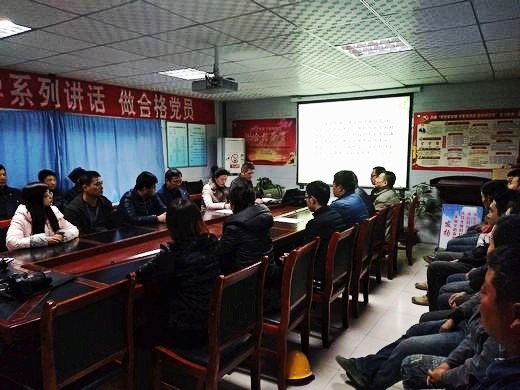 澄合分公司愛(ài)崗敬業(yè)道德大講堂激發(fā)一線職工工作熱情