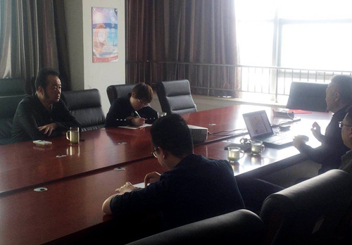 大秦置業(yè)公司與陜西協(xié)和投資控股開(kāi)展合作洽談