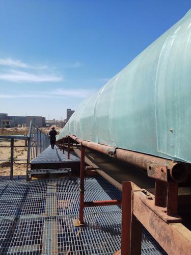 我們的皮帶試運轉(zhuǎn)成功了