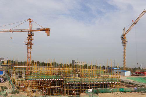 陜煤建設(shè)天工公司蒲城清源能源項目部大干搶進度 品牌樹形象