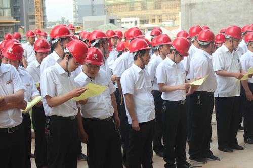 陜煤建設韓城分公司掀起“安全生產(chǎn)月”活動小高潮