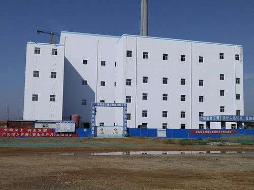 陜煤建設銅煤公司承建的曹家灘鍋爐房及其附屬項目有序開展尾項工程清查工作