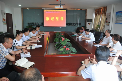 陜煤建設(shè)洗選煤運營公司多舉措加強(qiáng)黨支部建設(shè)