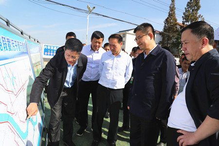 漢中市委書記王建軍視察陜煤建設(shè)漢中分公司金華路項(xiàng)目