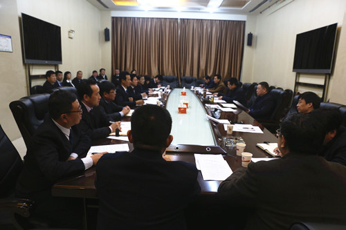 寧興剛對天工公司進(jìn)行調(diào)研指導(dǎo)