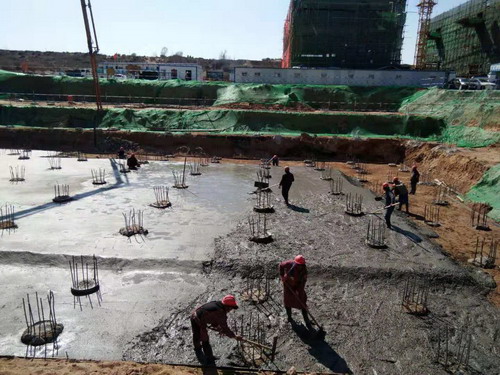 陜煤建設(shè)銅川公司第五項目部施工生產(chǎn)如火如荼