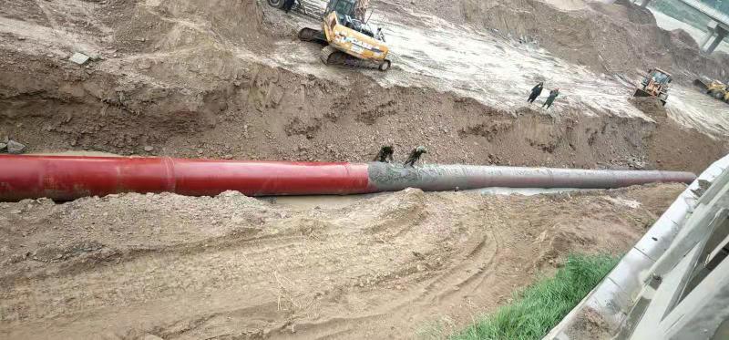 好消息！綏德縣污水管網(wǎng)工程主管道全線(xiàn)貫通