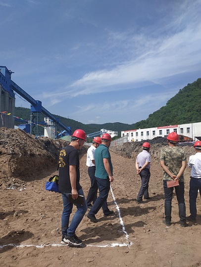 黃陵二號煤礦塊煤露天場地新建防塵棚設計圓滿完成