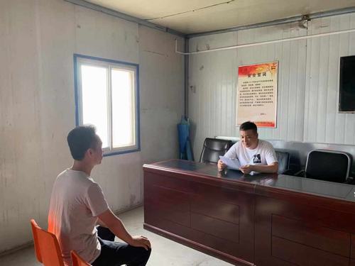 陜煤建設(shè)礦建二公司主題教育專題調(diào)研沉入基層