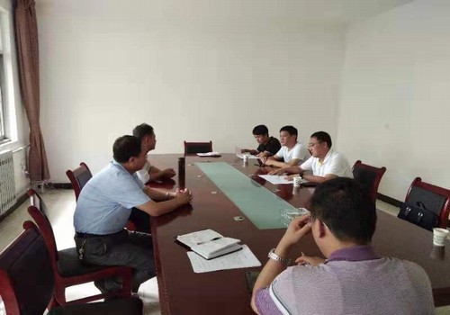 寶雞分公司與陜西新泰能源有限公司黃陵分公司洽談黃陵二號風井瓦斯發(fā)電項目