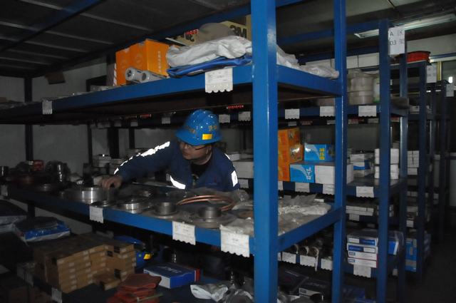 陜煤建設(shè)洗選煤運(yùn)營(yíng)公司：帳卡物料細(xì)核實(shí) 盤(pán)好家底促生產(chǎn)