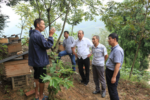 侯本英深入扶貧點(diǎn)安康漢陰開展中秋慰問活動