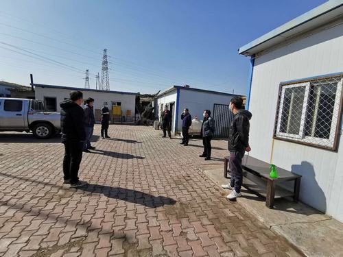 抗擊疫情，陜煤建設(shè)銅煤公司基層黨支部在行動