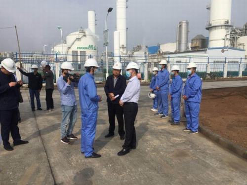 渭南市市政府督查組深入陜煤研究院中試開發(fā)項目指導(dǎo)工作