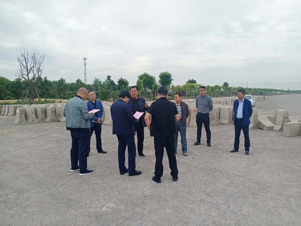 陜西省公路局副局長馬云祥深入G242大荔縣城過境段公路建設項目調(diào)研指導工作