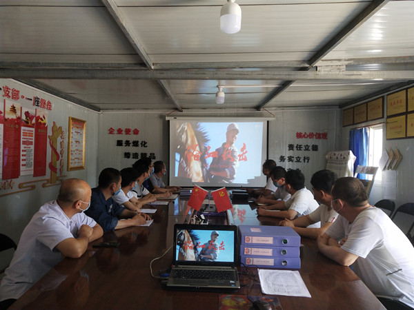 陜煤建設(shè)澄合分公司“七七”抗戰(zhàn)紀(jì)念日開展愛國教育