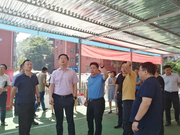 西安市新城區(qū)區(qū)長王征一行深入老舊小區(qū)改造項目調(diào)研指導工作