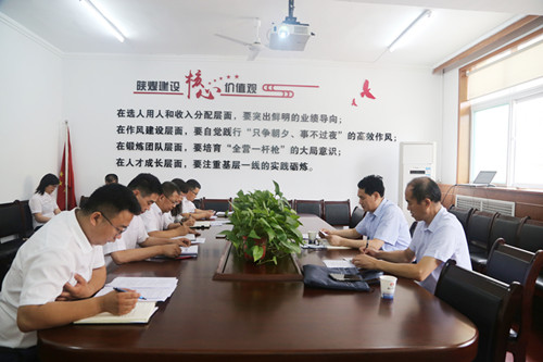 司正林蒞臨指導(dǎo)機(jī)電安裝公司《經(jīng)營(yíng)能力是建筑國(guó)企的關(guān)鍵》 學(xué)習(xí)研討會(huì)