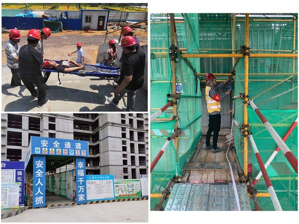 陜煤建設天工公司施工前沿“降溫+防汛”保駕護航安全生產(chǎn)