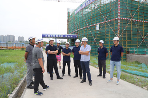 陜煤建設漢中分公司赴中交四公局天漢樓項目對標學習