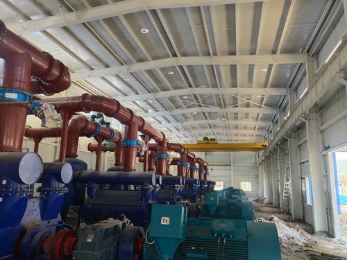 加速！陜煤建設(shè)路橋分公司大佛寺煤礦木盤川風井瓦斯抽采泵站工程進入沖刺階段