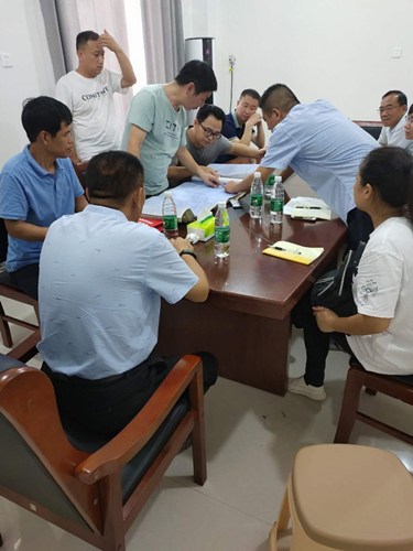 咸陽分公司承建的玉桂園住宅小區(qū)4#、5#樓順利通過分戶驗(yàn)收