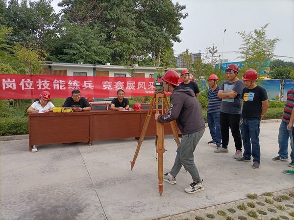 陜煤建設(shè)渭南分公司第五項目部“崗位技能練兵，競賽展風(fēng)采”促專業(yè)能力大提升