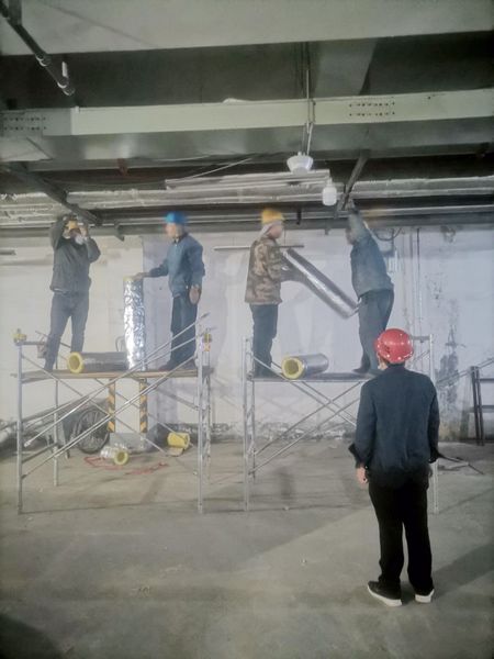 陜煤建設(shè)天工公司施工的“三供一業(yè)”維修改造項(xiàng)目緊鑼密鼓搶趕工期 確保如期供暖