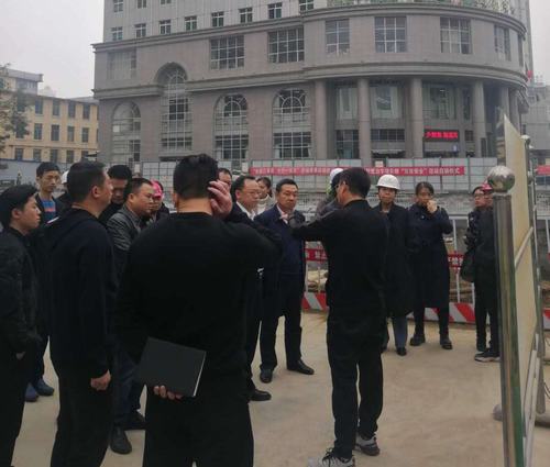 四川省達州市住建局考察團蒞臨城市停車場BOT項目考察指導(dǎo)工作