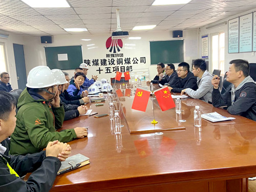 西安市住建局到藍山水岸項目檢查指導(dǎo)工作