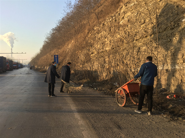 陜煤建設澄合分公司各單位開啟2021志愿服務“第一站”