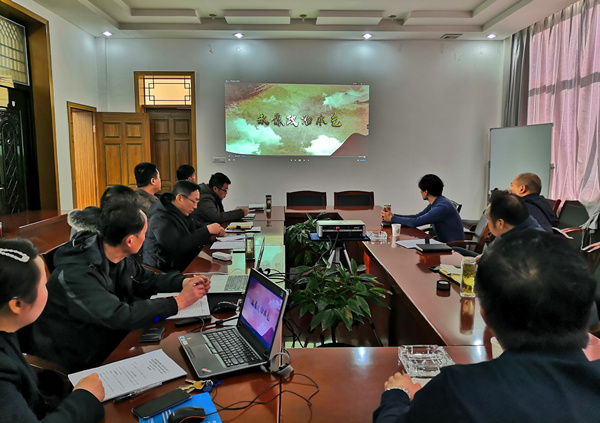 陜煤建設(shè)礦建三公司：觀看警示教育片，反腐倡廉永遠(yuǎn)在路上