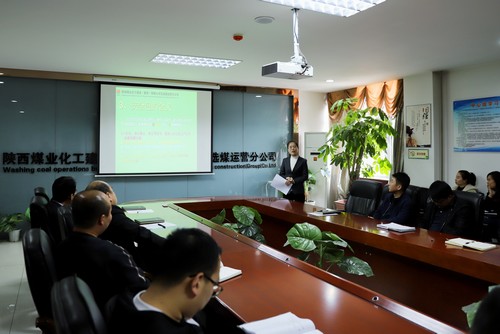 陜煤建設(shè)洗選煤運營公司：專題培訓(xùn)為新員工鼓足干勁、充足信心