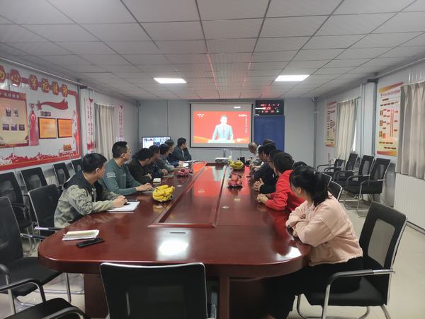 陜煤建設(shè)礦建二公司車(chē)村項(xiàng)目部黨支部用紅色記憶點(diǎn)亮奮斗青春