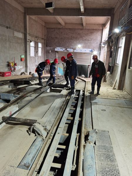 陜煤建設礦建二公司持續(xù)開展生產運輸安全專項檢查