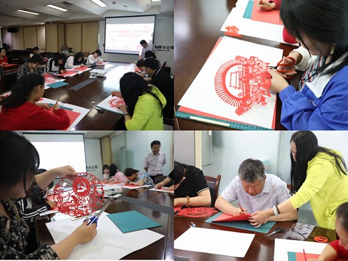 陜煤建設(shè)路橋分公司開(kāi)展慶祝建黨100周年紅色剪紙活動(dòng)