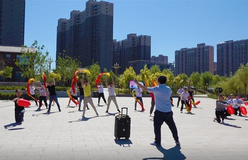 陜煤建設(shè)洗選煤運(yùn)營公司：緊鑼密鼓忙排練 紅歌熱舞頌黨恩