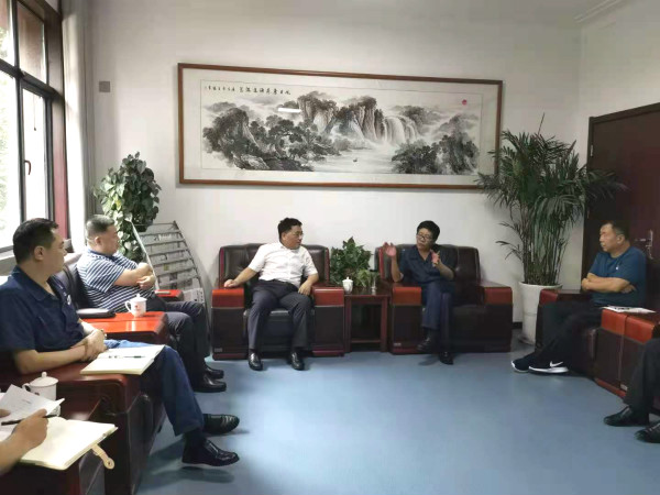 王明智、王寧赴陜鋼集團(tuán)龍鋼公司座談交流