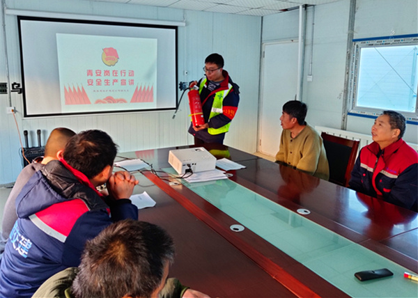 陜煤建設礦建三公司：決戰(zhàn)12月！“青”力“青”為保平安