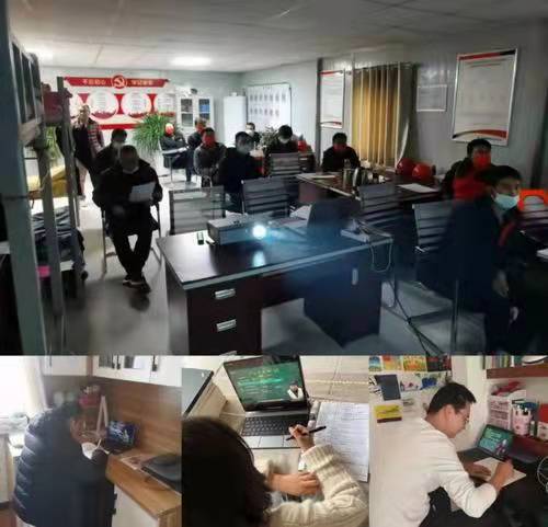 陜煤建設(shè)西北分公司：停工不停學(xué)，冬歇季充電忙