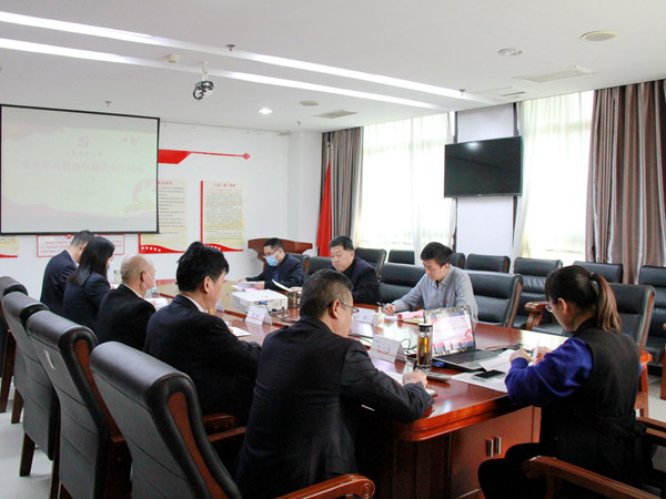 建設(shè)集團大秦置業(yè)公司召開黨史學習教育專題民主生活會