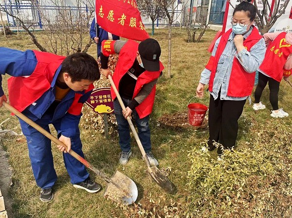 陜煤建設(shè)澄合分公司各基層單位開展“植樹護(hù)綠，美麗家園”義務(wù)植樹活動