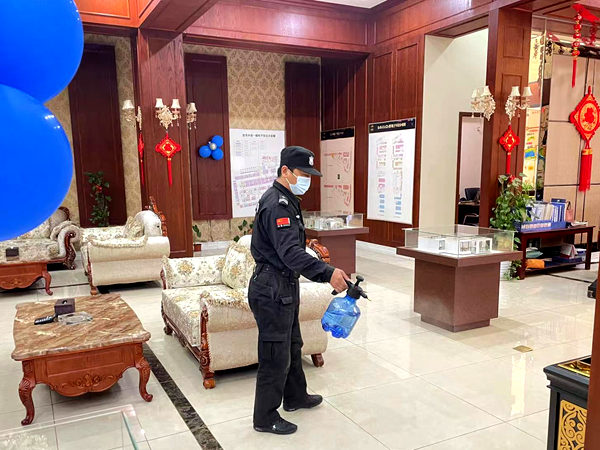 建設(shè)集團大秦置業(yè)公司：嚴(yán)把防疫“第一線”，常態(tài)化管控不放松