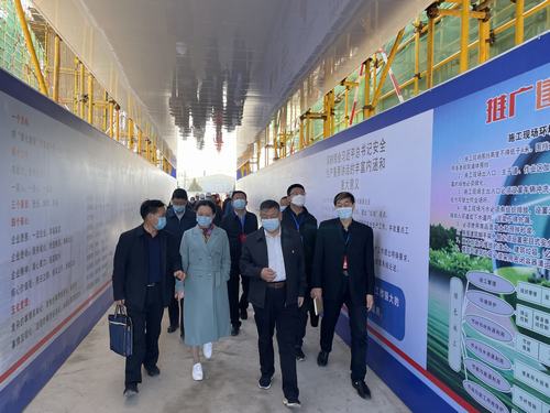 張掖市人大深入張掖項目部檢查指導安全生產(chǎn)工作