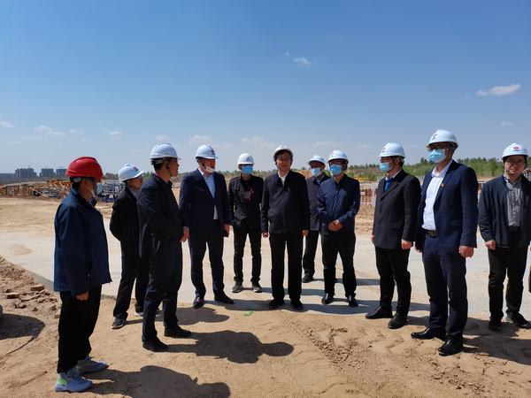 榆林市委副書(shū)記、市委黨校校長(zhǎng)李雄斌一行蒞臨榆林市委黨校新校區(qū)項(xiàng)目檢查指導(dǎo)工作