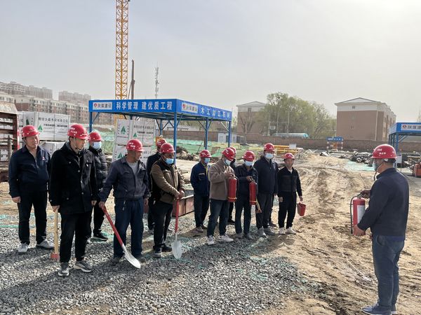 陜煤建設天工公司土建三部開展“舉演練大旗，促安全生產(chǎn)”主題應急演練