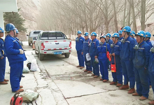 陜煤建設(shè)礦建三公司：人間最美四月天，不負春光與時行