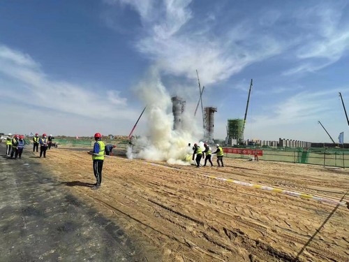 陜煤建設(shè)路橋分公司：擰緊假期“安全閥”，應(yīng)急演練促安全